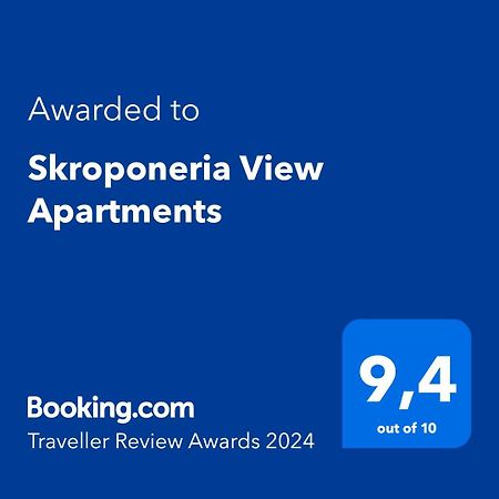 Skroponeria View Apartments Esterno foto